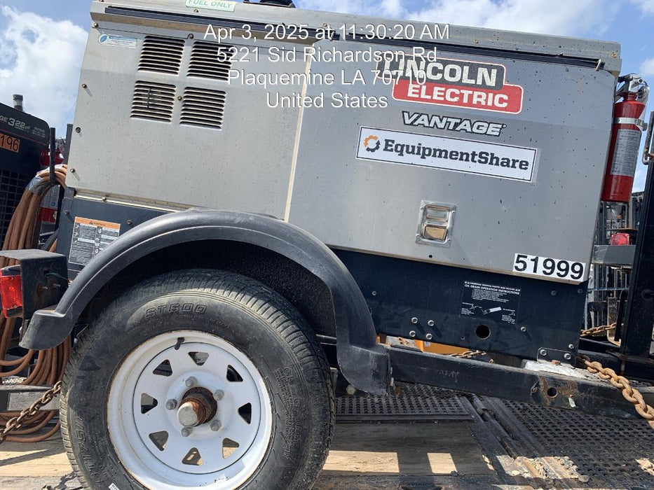 2024 Lincoln Electric LE400 Kubota V1505, Trlr, Cable Rack, Light Kit, ES Decals, T3