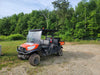 2022 Kubota RTV-X1140W-H Plastic Canopy, Windshield Acrylic Clear, LED Strobe Light, Wire Harness Kit, Back up Alarm
