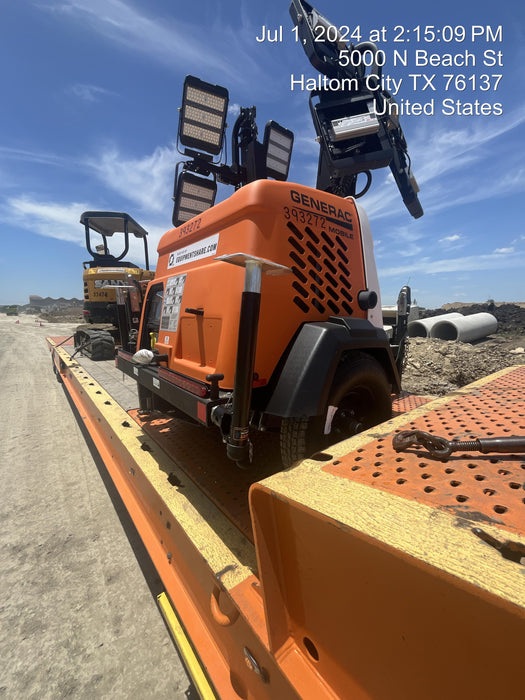 2024 Generac MLT2 Diesel, Flex Switch 120V Input, Powerzone Controller, 
(4) 320W LED Lights, 4kW Generator, 39.9 Gal Fuel Tank, 2" Ball, T3