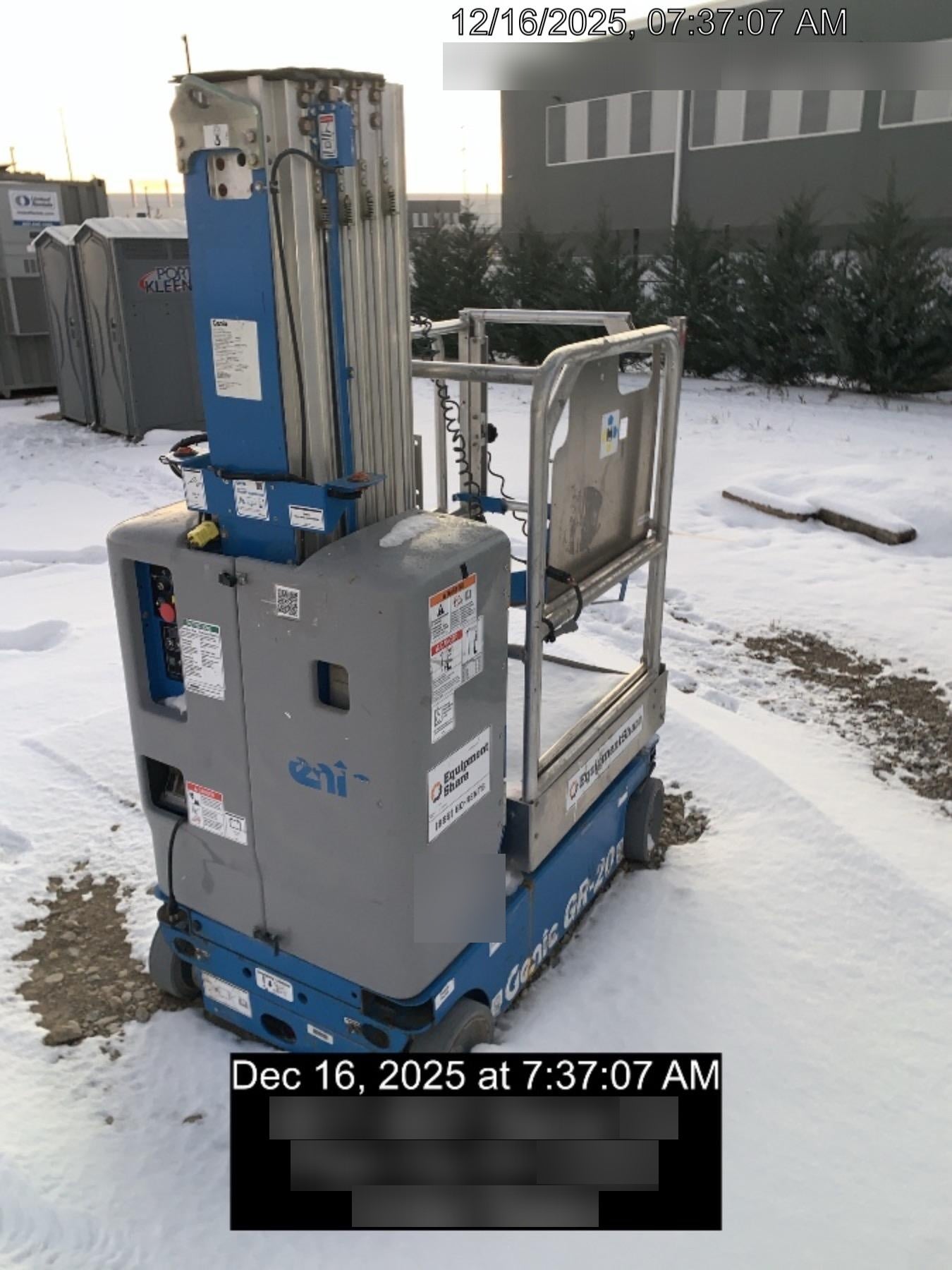 2020 GENIE GR-20