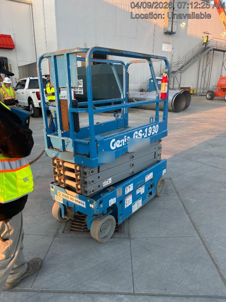 2018 Genie GS-1930 Genie GS-1930 w/Fixed Rail, Chain Entry