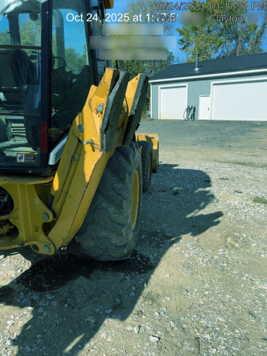 2020 John Deere 410L - Extendable Stick Cab/Heat/Air, 4WD, Extendable Stick, Pilot Controls, 2 Way Hydraulics, TAG Manual QC