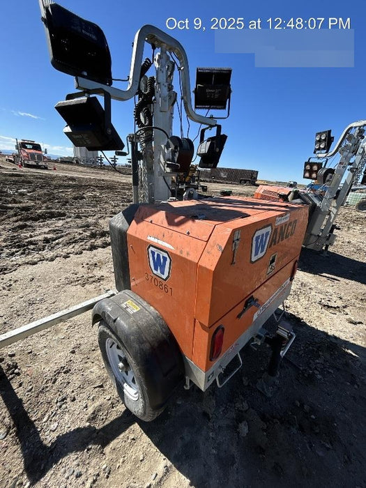 2023 Wanco WLTT-4MM4K Diesel, Deep Sea Controller, Shore Power Plug, Auto Start, (4) 350W LED Floodlights, 4kW Generator, 60 Gal Fuel Tank, 2" Ball, T3