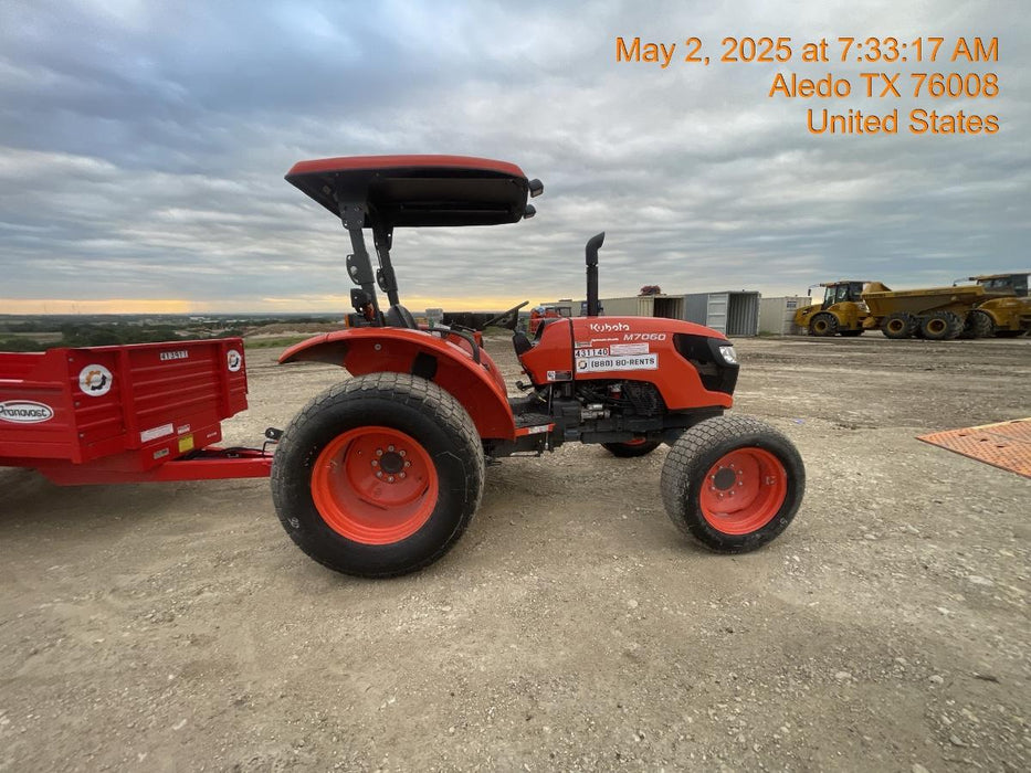 2024 KUBOTA M7060HD Canopy