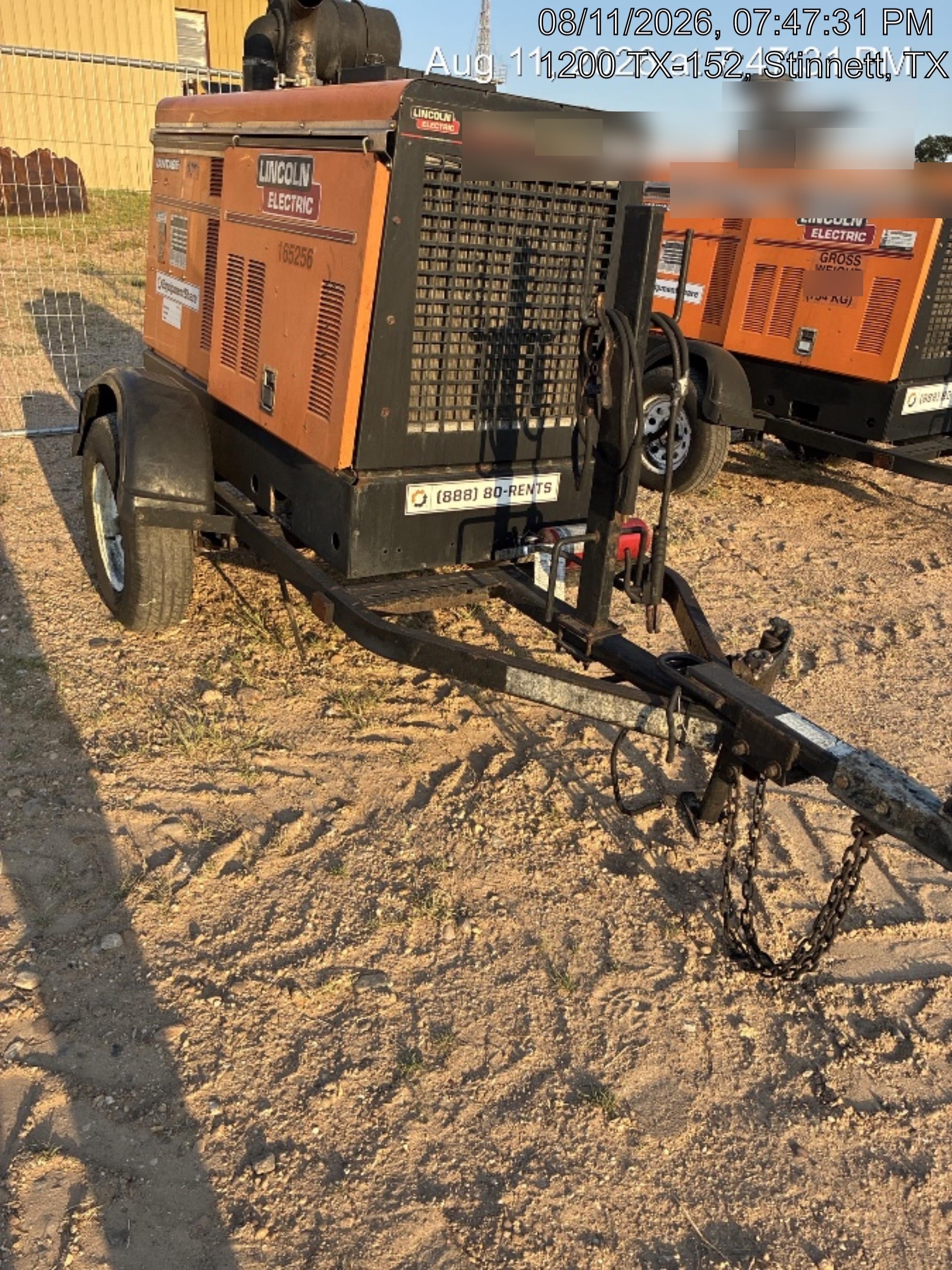 2021 Lincoln Electric Vantage 549X VANTAGE 549X READY-PAK 3 (EQUIPMENTSHARE)