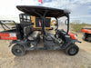 2022 Kubota RTV-X1140W-H Plastic Canopy, Windshield Acrylic Clear, LED Strobe Light, Wire Harness Kit, Back up Alarm