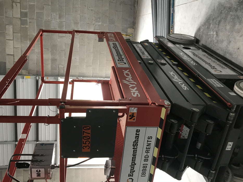 2019 Skyjack SJIII-3226 Standard Options, Trojan Batteries