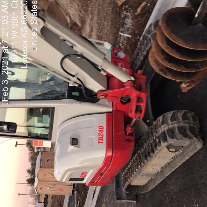 2020 Takeuchi TB240 CAB, AC/HEAT, THUMB