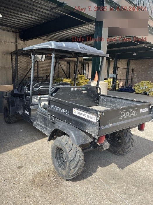 2022 Club Car CA1700D Canopy, Diesel, 4 Passenger