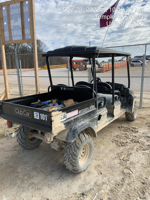 2022 Club Car CA1700D Canopy, Diesel, 4 Passenger