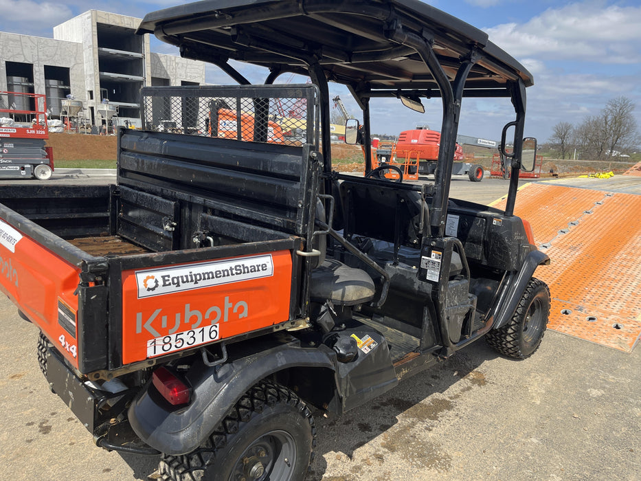 2022 Kubota RTV-X1140W-H Plastic Canopy, Windshield Acrylic Clear, LED Strobe Light, Wire Harness Kit, Back up Alarm