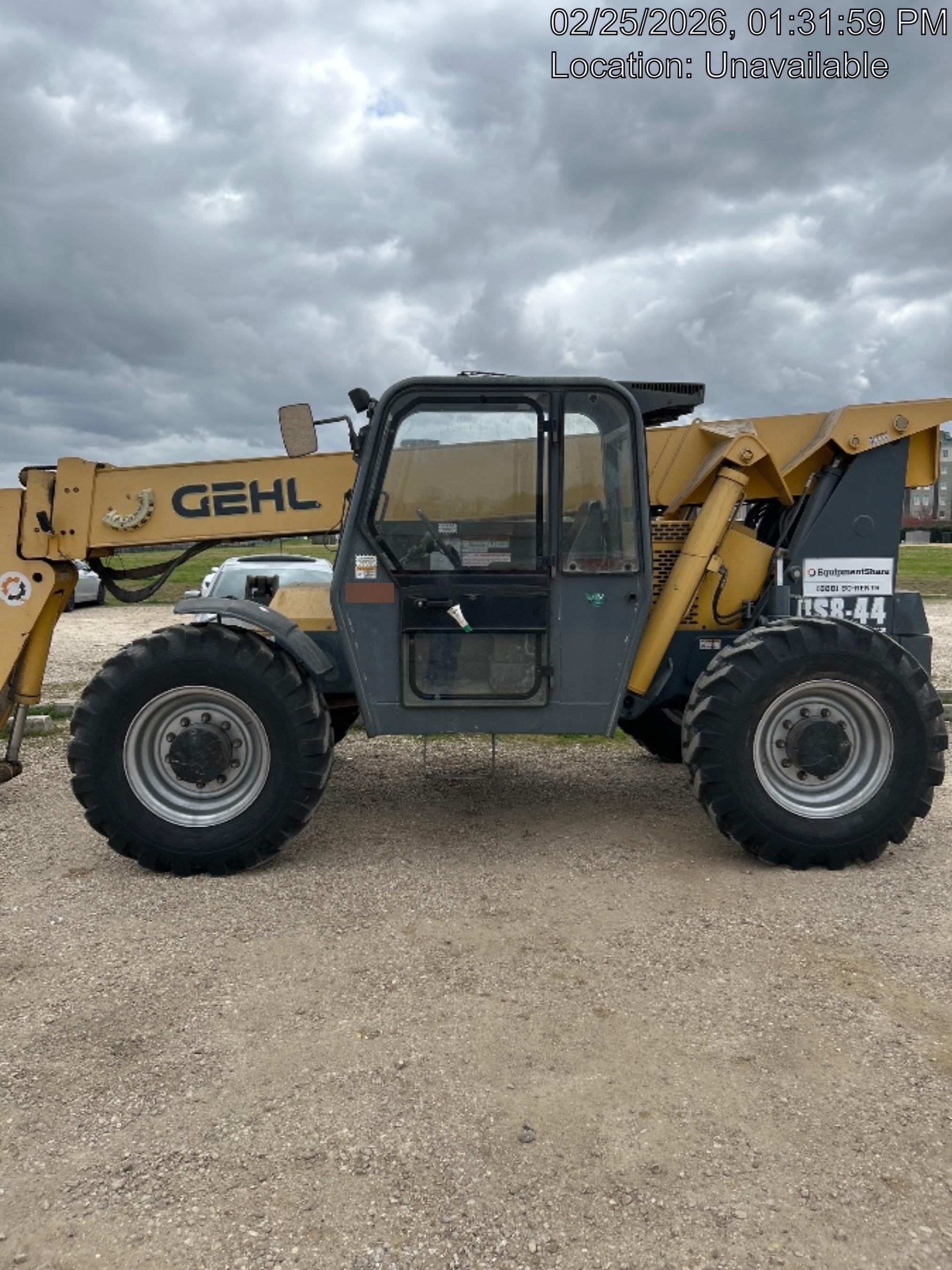 2016 Gehl RS8-44 Standard Rental Specs