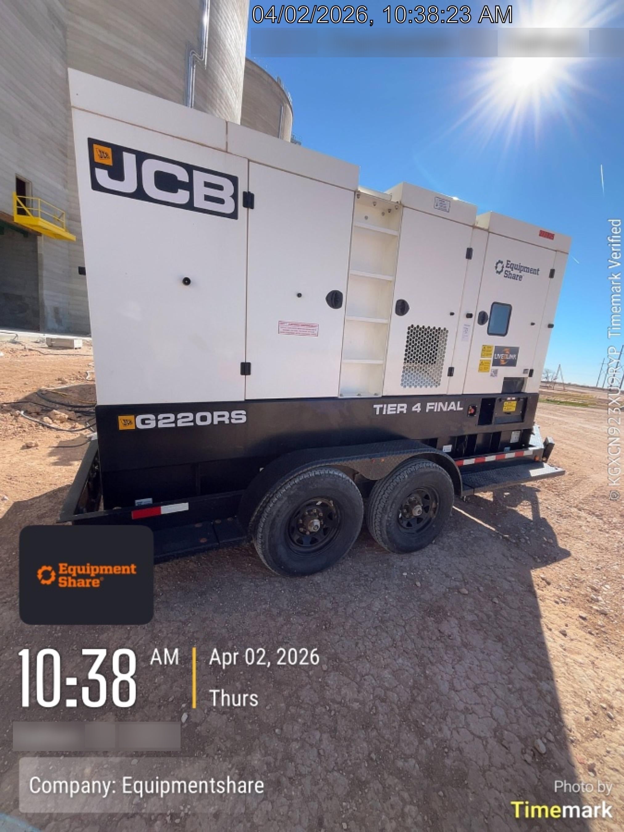 2022 JCB G220RST4F