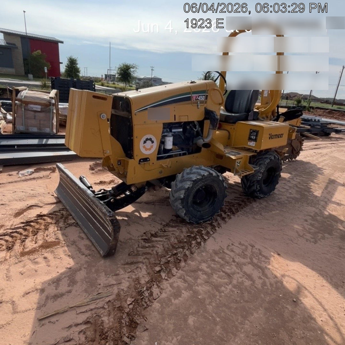 2019 VERMEER RTX450