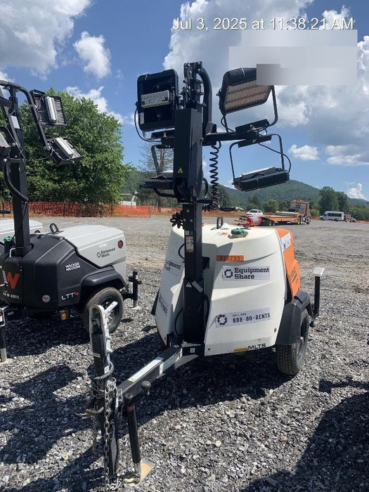 2023 Generac MLT2 Diesel, Flex Switch 120V Input, Powerzone Controller, 
(4) 320W LED Lights, 4kW Generator, 39.9 Gal Fuel Tank, 2" Ball, T3