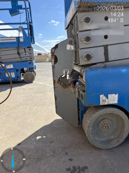 2019 Genie GS-1930 Fixed rails with chain Entry
