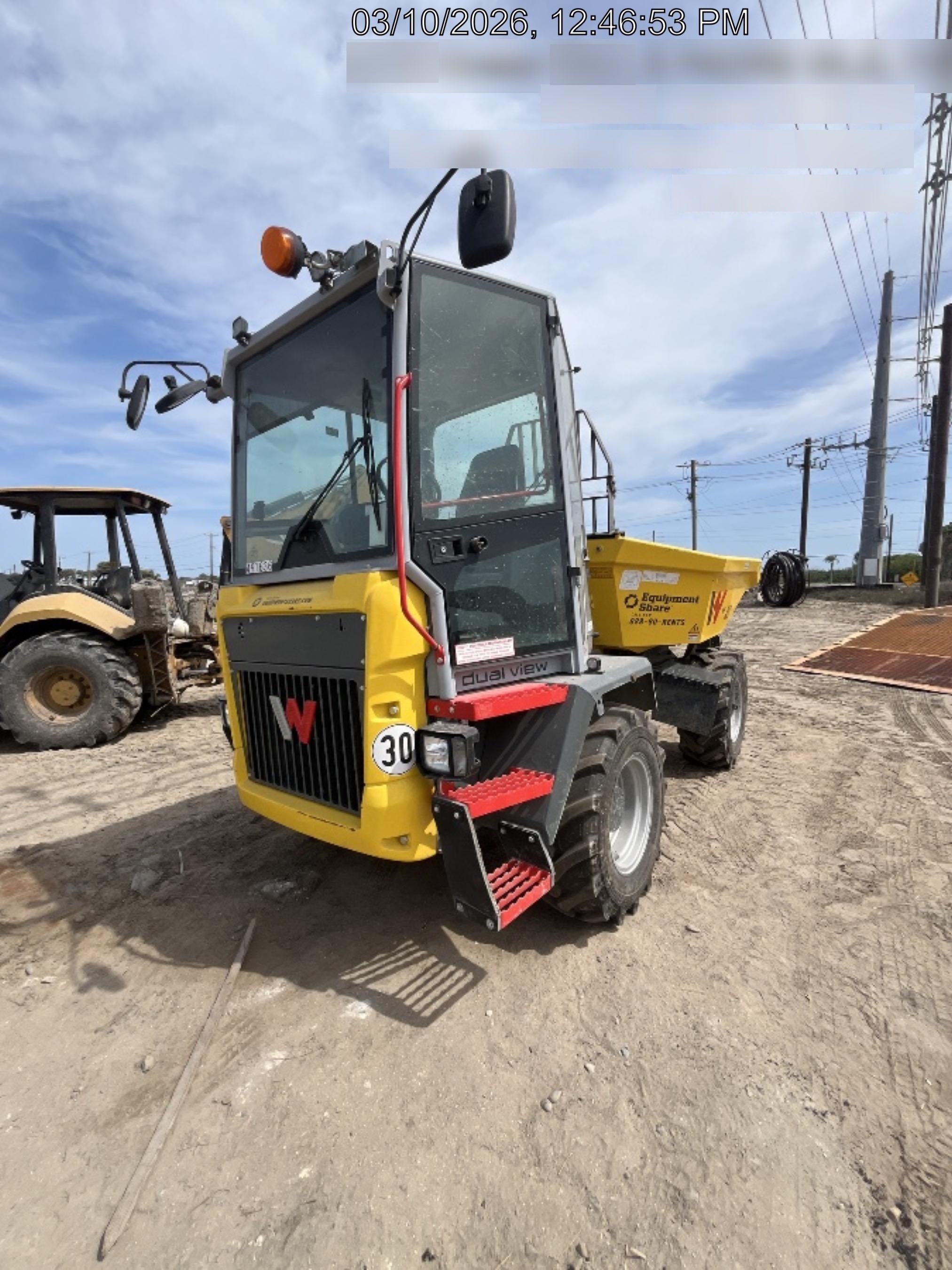 2025 WACKER NEUSON DV604 Cab Standard Tires