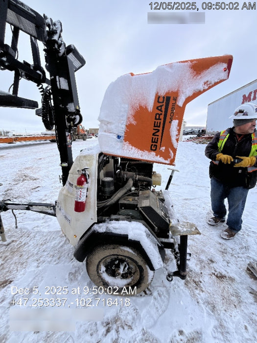 2024 Generac MLT2 Diesel, Flex Switch 120V Input, Powerzone Controller, 
(4) 320W LED Lights, 4kW Generator, 39.9 Gal Fuel Tank, 2" Ball, T3