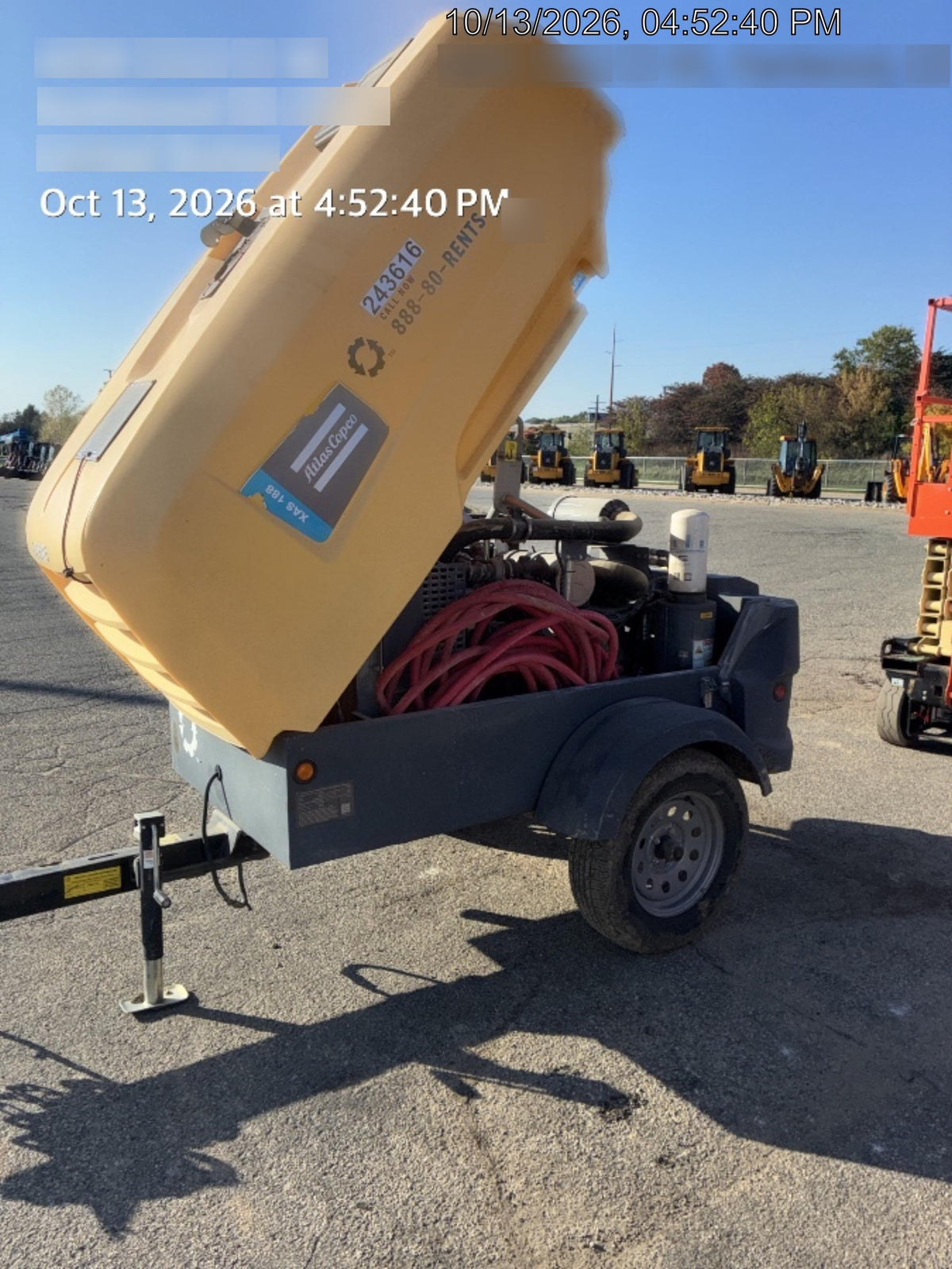 2022 ATLAS COPCO XAS188 CWK
