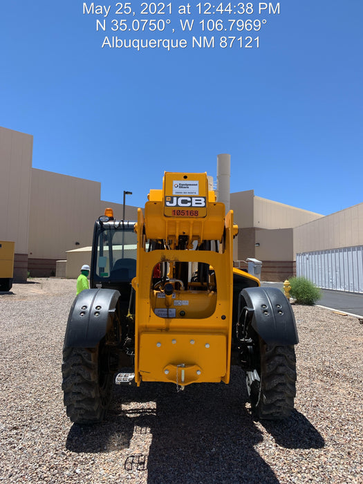 2020 JCB 509-42 Canopy, Solid Tires, Work Lights, Beacon, Aux Hydraulics, Back up Alarm, Lifting Eye, ES Decals