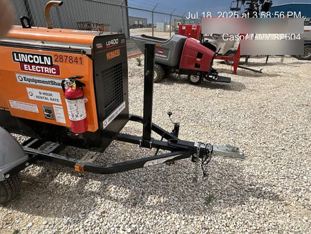 2023 Lincoln Electric LE400 Kubota V1505, Trlr, Cable Rack, Light Kit, ES Decals, T3