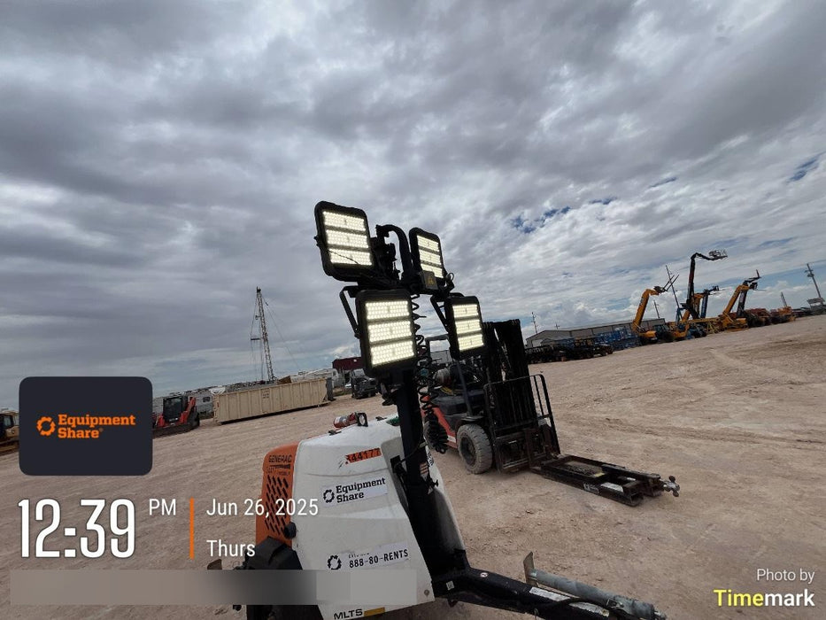 2023 Generac MLT2 Diesel, Flex Switch 120V Input, Powerzone Controller, (4) 320W LED Lights, 4kW Generator, 39.9 Gal Fuel Tank, 2" Ball, T3