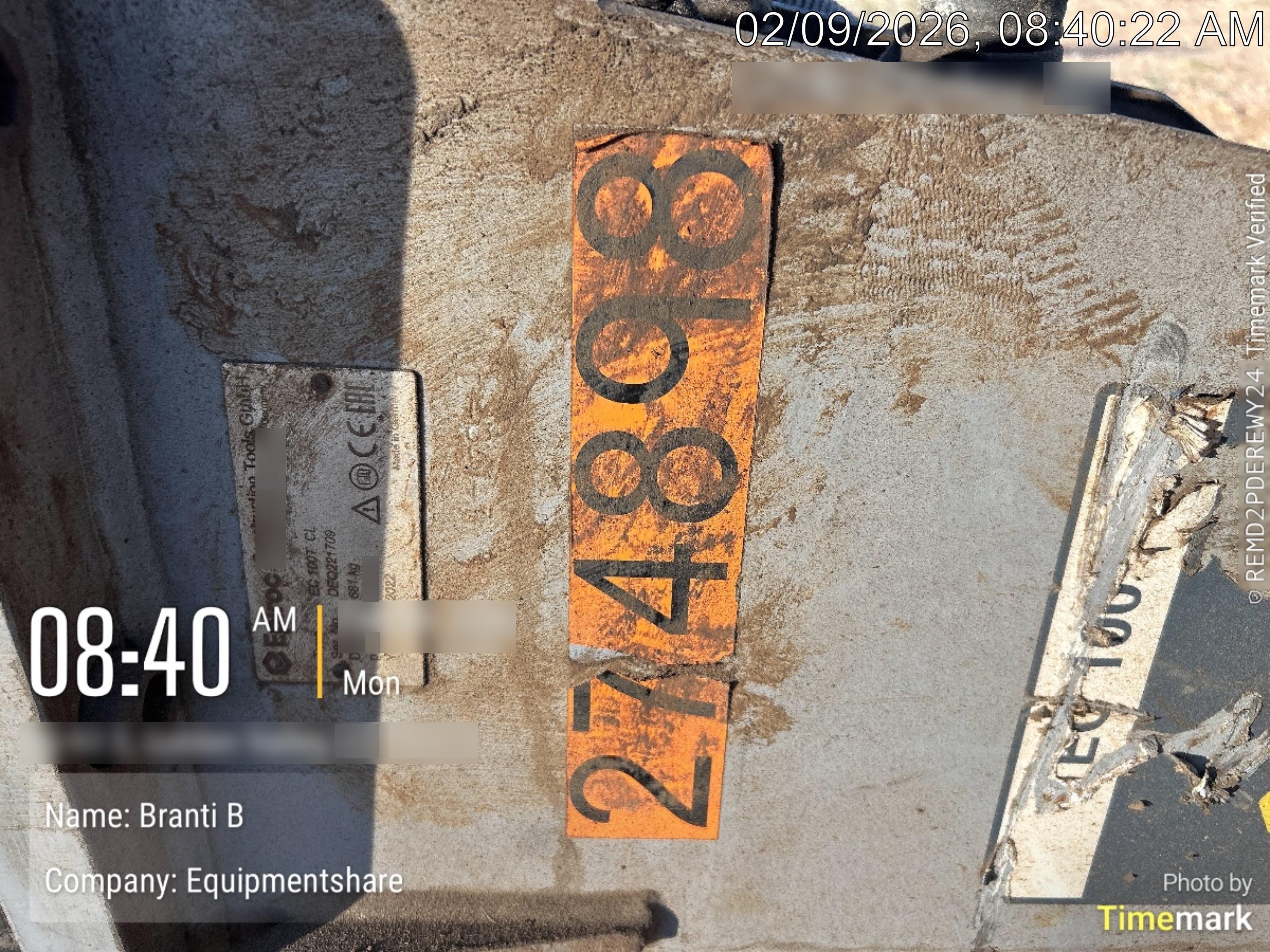 2022 EPIROC EC100T