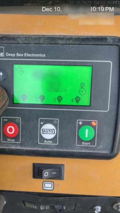 2022 Allmand NLV3GR (4) LED Light Fixture 350W, 23' Vertical Mast, 3kW Prime, Towable, Deep Sea L401, Leveling Jacks, Yanmar T4F 5.8hp