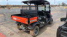 2019 Kubota RTV-X1140W-H 4wd Utility Cart, LED Strobe, Windshield Tempered Glass, Plastic Canopy, Wire Harness Kit, Backup Alarm