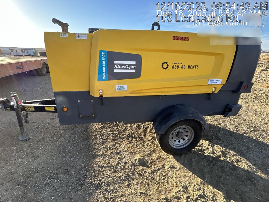 2023 ATLAS COPCO XAS 400-150 PACE