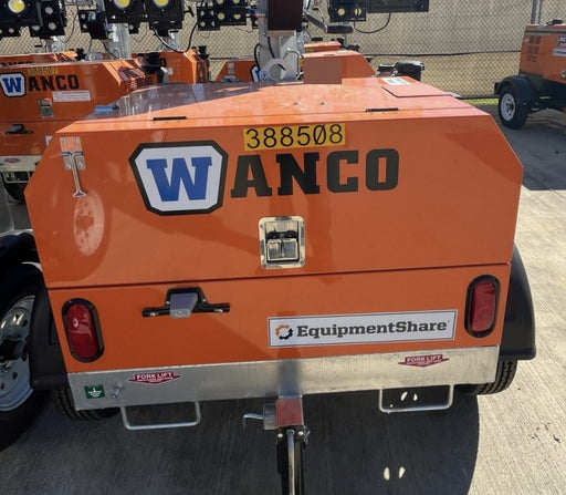 2024 Wanco WLTT-4MM4K Diesel, Deep Sea Controller, Shore Power Plug, Auto Start, (4) 350W LED Floodlights, 4kW Generator, 60 Gal Fuel Tank, 2" Ball, T3