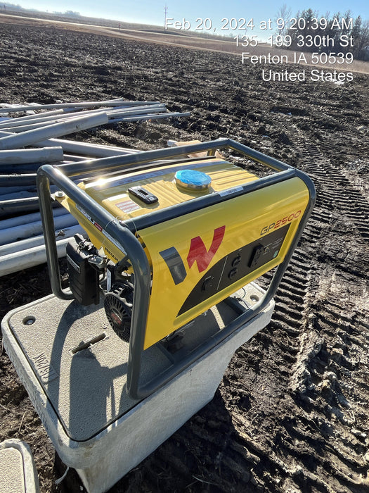 2020 WACKER NEUSON GP2500A