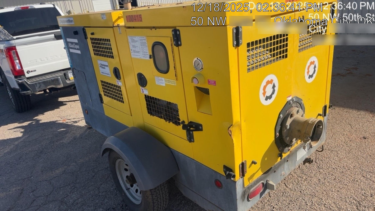 2020 ATLAS COPCO PAS 150 HF CS Enclosed