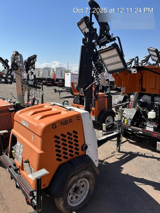 2023 Generac MLT2 Diesel, Flex Switch 120V Input, Powerzone Controller, (4) 320W LED Lights, 4kW Generator, 39.9 Gal Fuel Tank, 2" Ball, T3