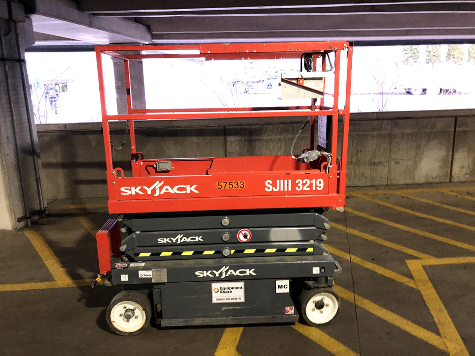 2016 Skyjack SJIII-3219 Standard Rental Specs