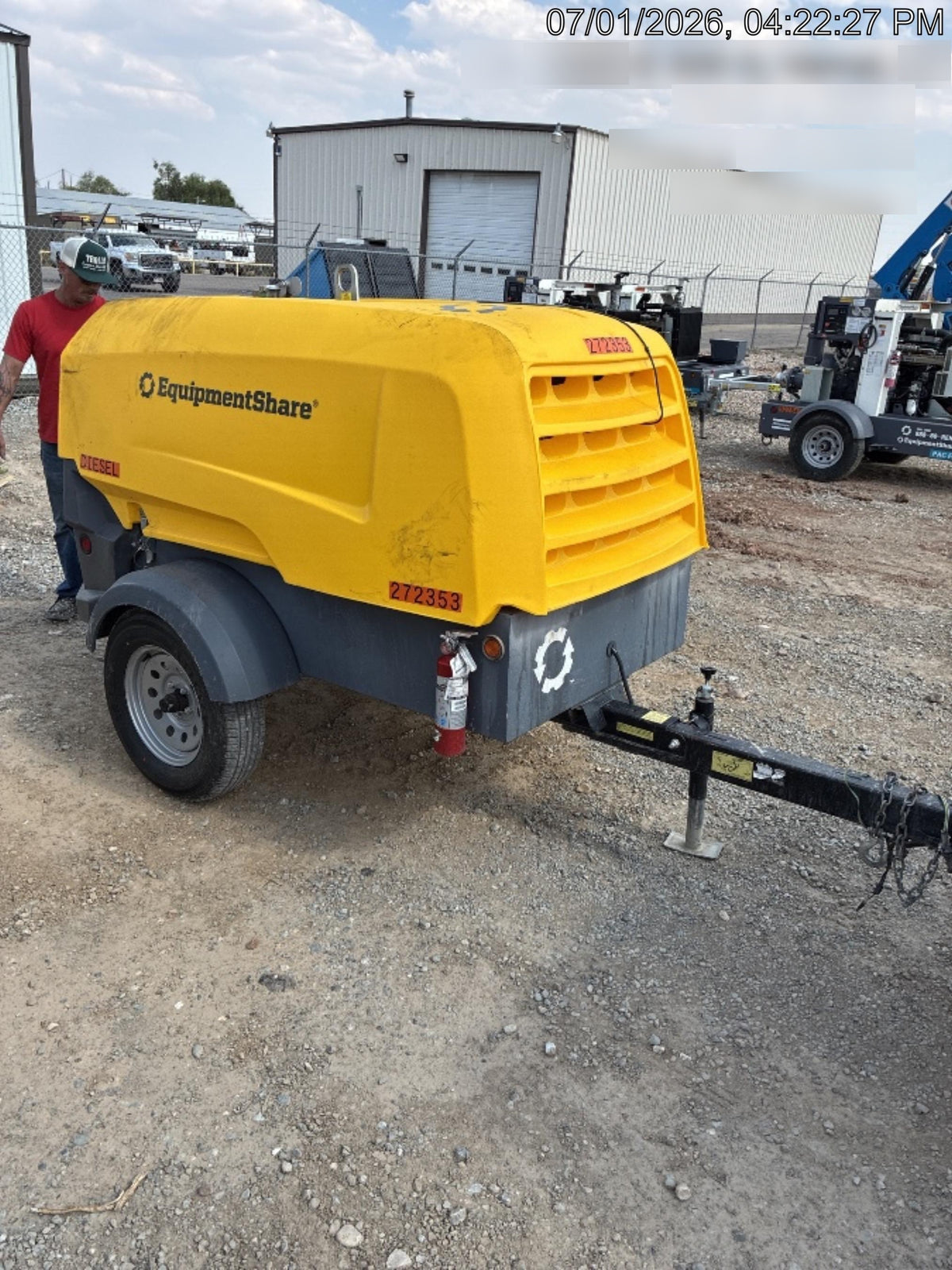 2022 ATLAS COPCO XAS188 CWK