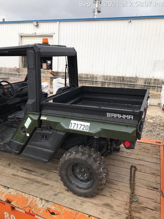 2021 Yanmar YU1000 Canopy, Steel Wheel, Poly WindShield, Beacon, Backup Alarm