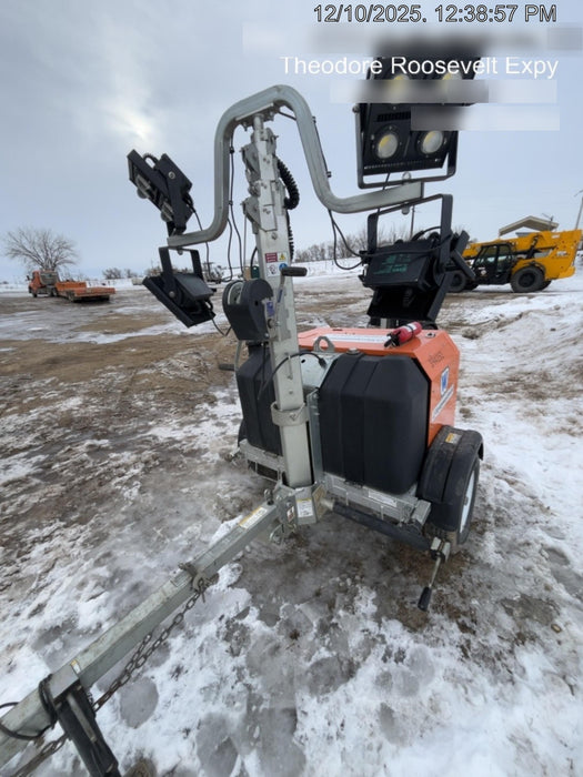 2024 Wanco WLTT-4MM4K Diesel, Deep Sea Controller, Shore Power Plug, Auto Start, (4) 350W LED Floodlights, 4kW Generator, 60 Gal Fuel Tank, 2" Ball, T3