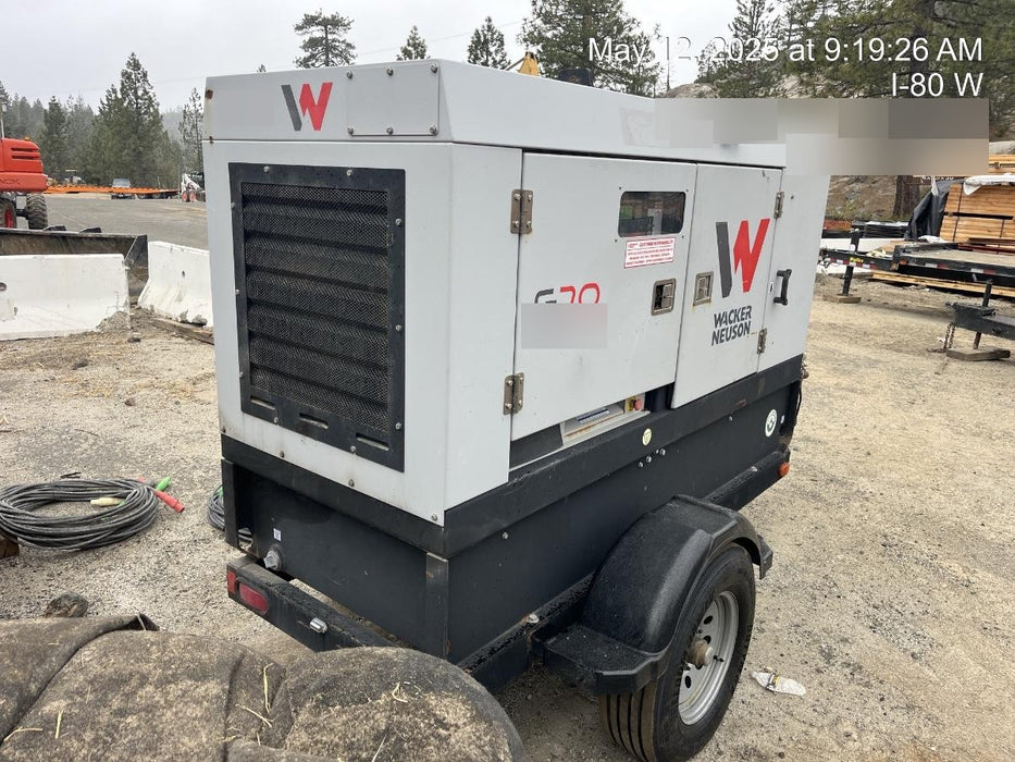 2019 WACKER NEUSON G70