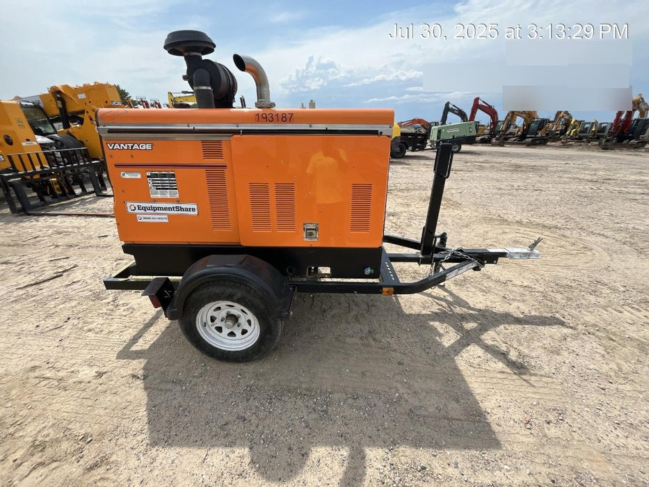 2021 Lincoln Electric Vantage 549X Ready Pak 3, ORANGE (includes trailer, cable rack, fender light kit)