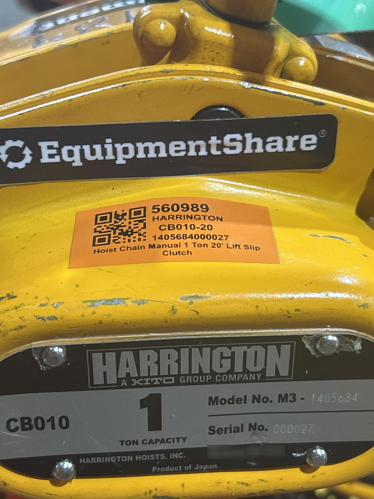 2025 HARRINGTON CB010-20
