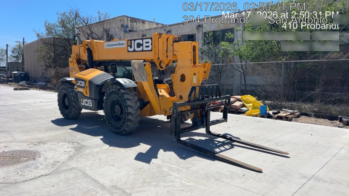 2020 JCB 510-56 Canopy, Solid Tires, Work Lights, Beacon, Aux Hydraulics, Back up Alarm, Lifting Eye, ES Decals