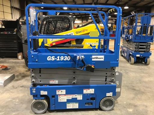 2020 Genie GS-1930 Solid Non Marking Tires, Beacon, Folding rails with half height swing gate