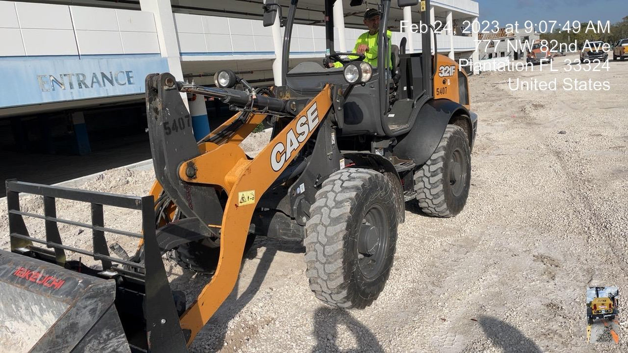 2019 Case 321F ROPS COMPACT WHEEL LOADER 1.3-1.57 CUYD