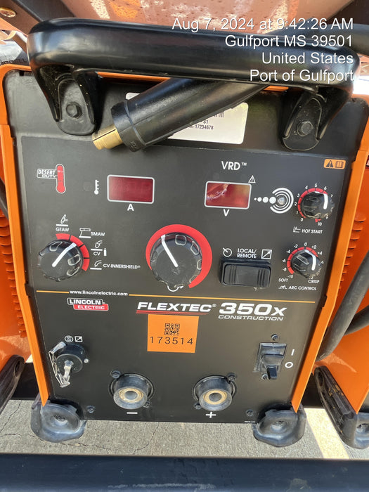 2021 LINCOLN ELECTRIC FLEXTEC 350X