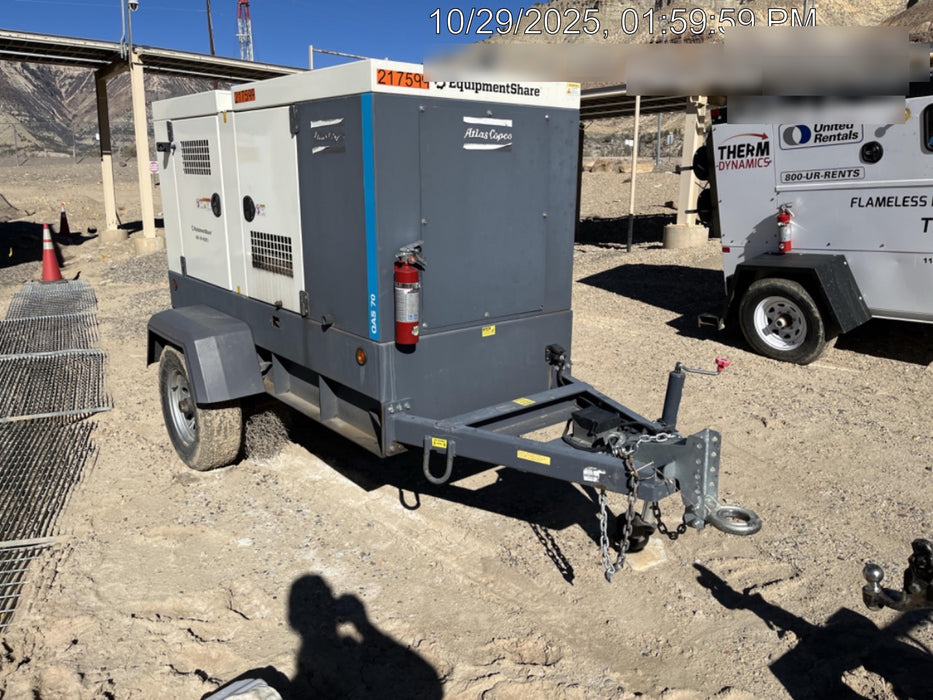 2022 ATLAS COPCO QAS 70