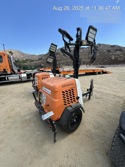 2023 Generac MLT2 Diesel, Flex Switch 120V Input, Powerzone Controller, 
(4) 320W LED Lights, 4kW Generator, 39.9 Gal Fuel Tank, 2" Ball, T3