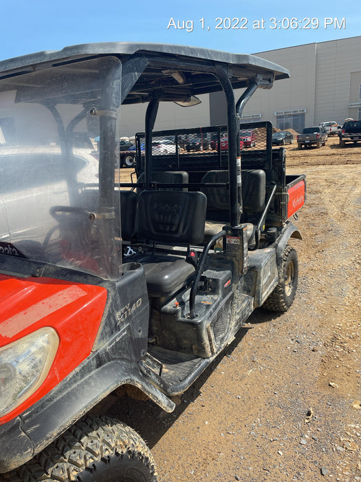 2021 Kubota RTV-X1140W-H Plastic Canopy, Windshield Acrylic Clear, LED Strobe Light, Wire Harness Kit, Back up Alarm