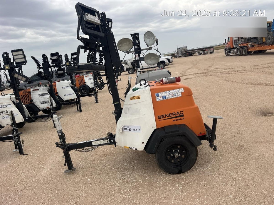 2024 Generac MLT2 Diesel, Flex Switch 120V Input, Powerzone Controller, 
(4) 320W LED Lights, 4kW Generator, 39.9 Gal Fuel Tank, 2" Ball, T3