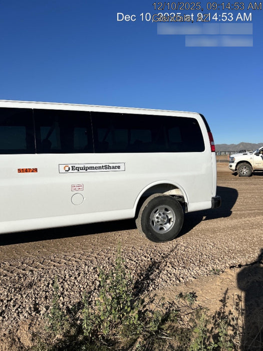 2025 CHEVROLET Express Van - Rental